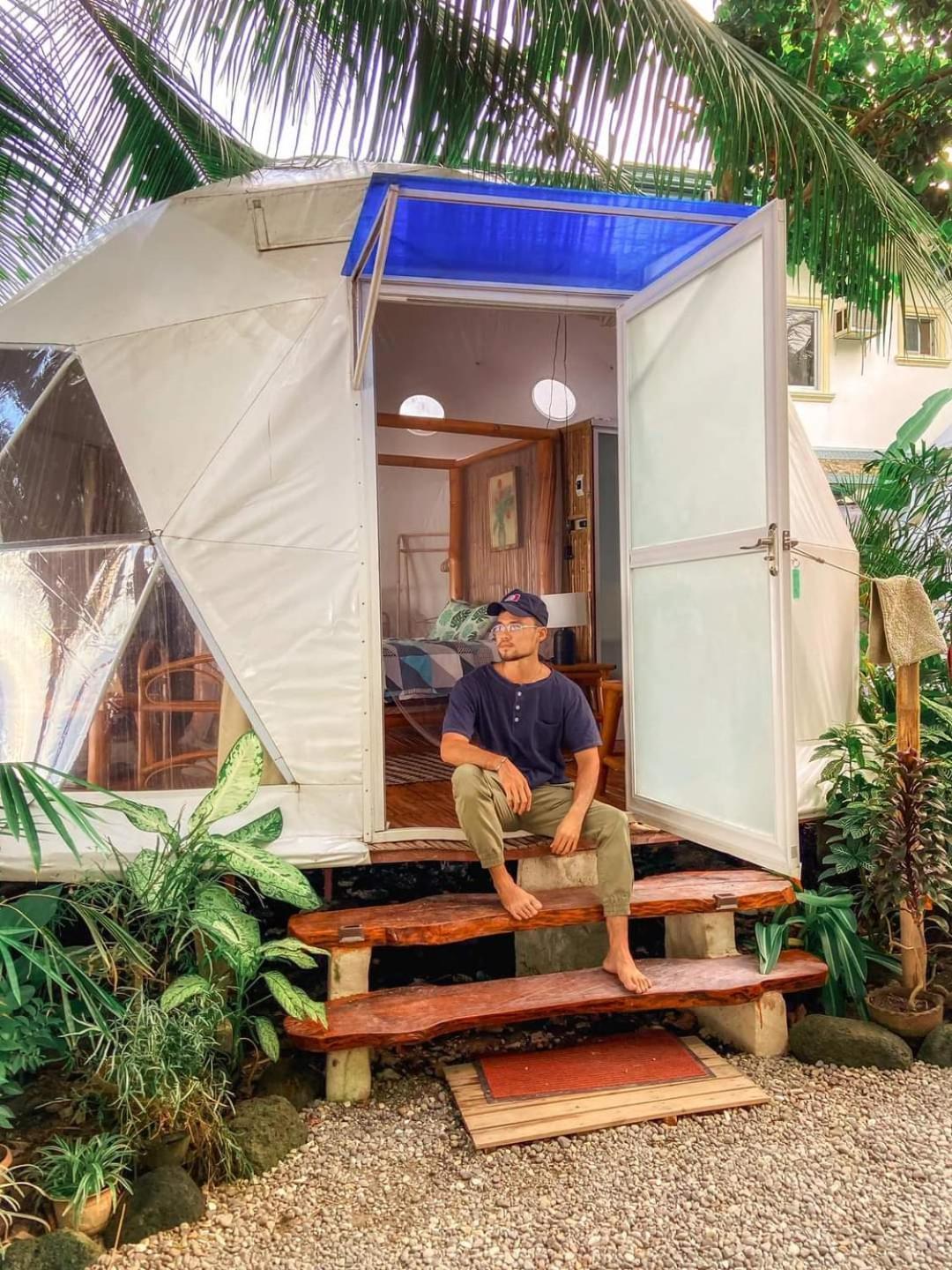 Glamping Dome Dauin Beach Resort Zewnętrze zdjęcie