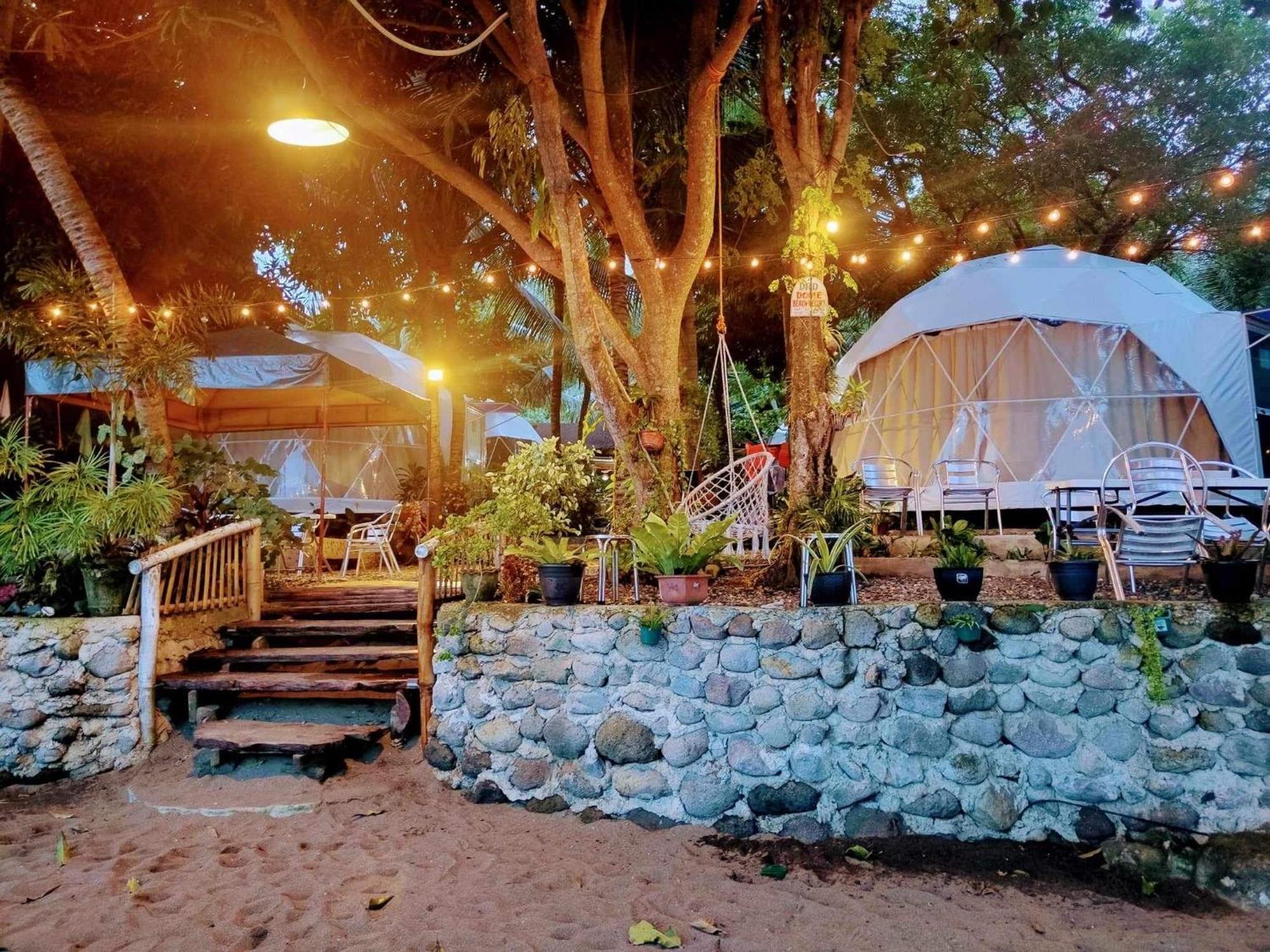 Glamping Dome Dauin Beach Resort Zewnętrze zdjęcie