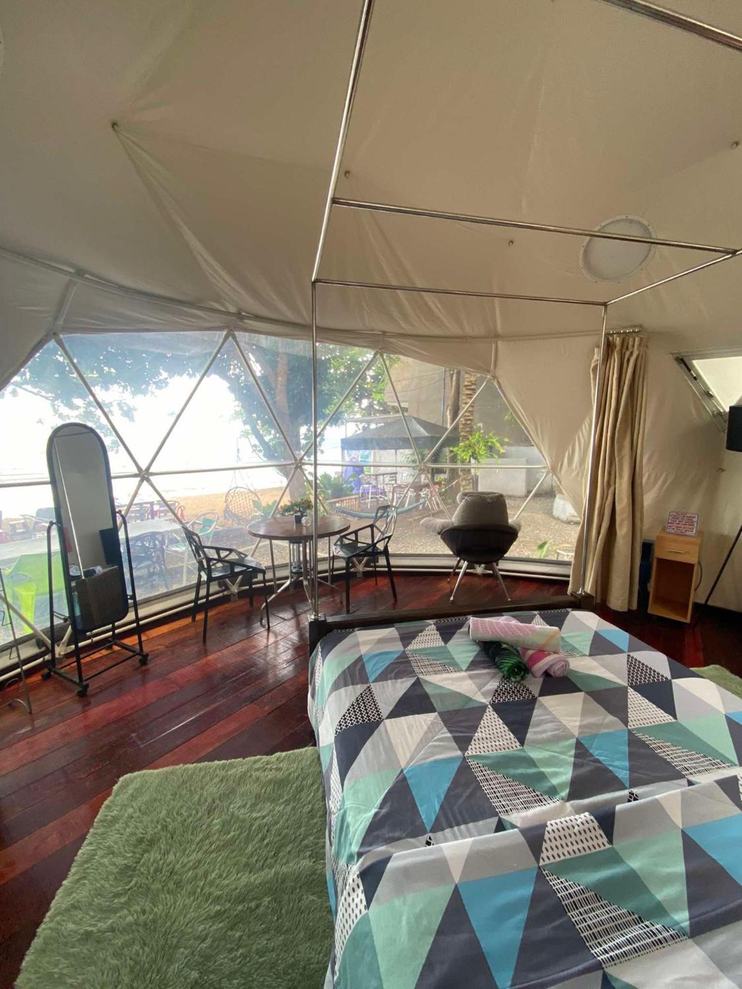 Glamping Dome Dauin Beach Resort Zewnętrze zdjęcie