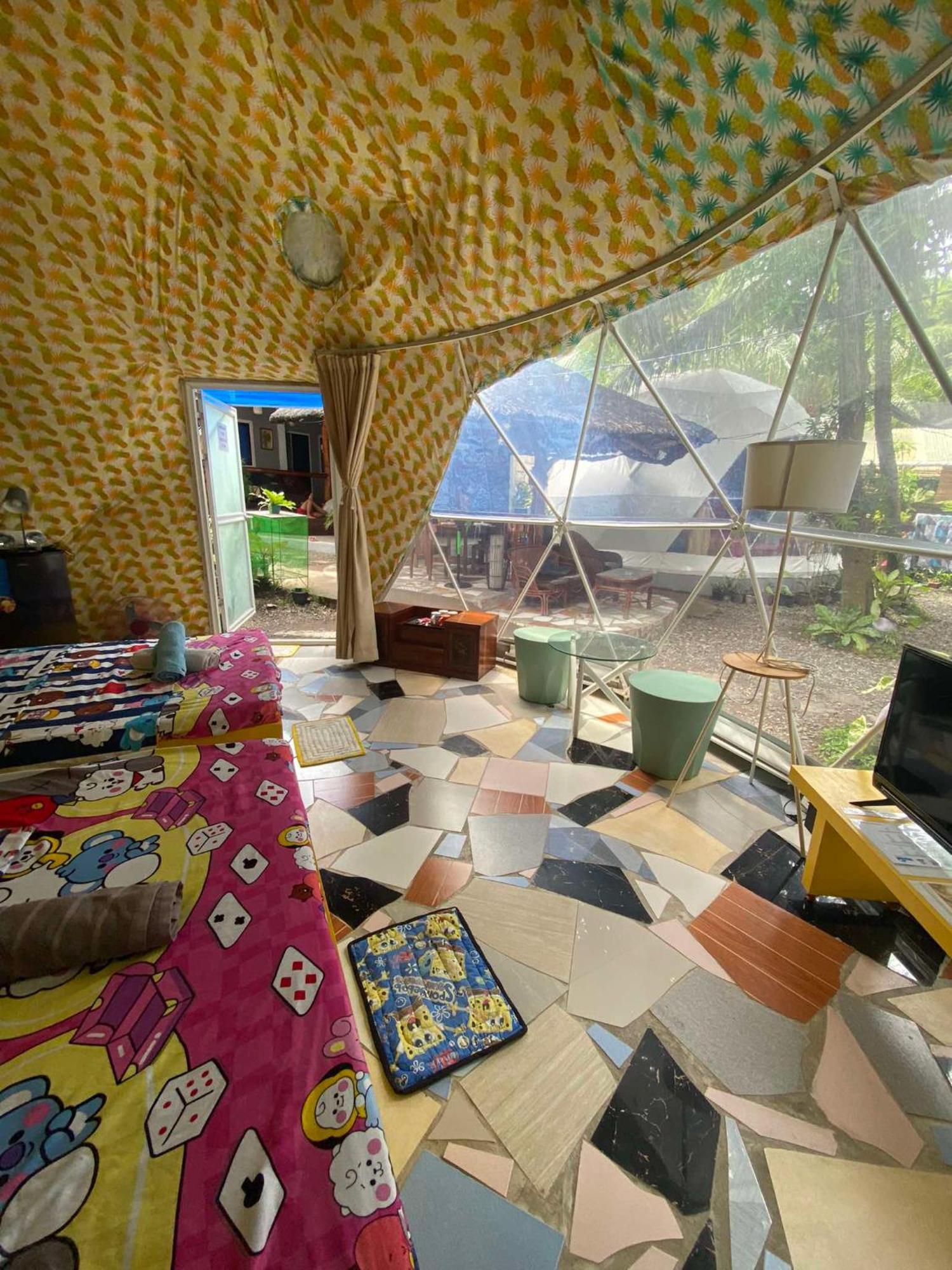 Glamping Dome Dauin Beach Resort Zewnętrze zdjęcie
