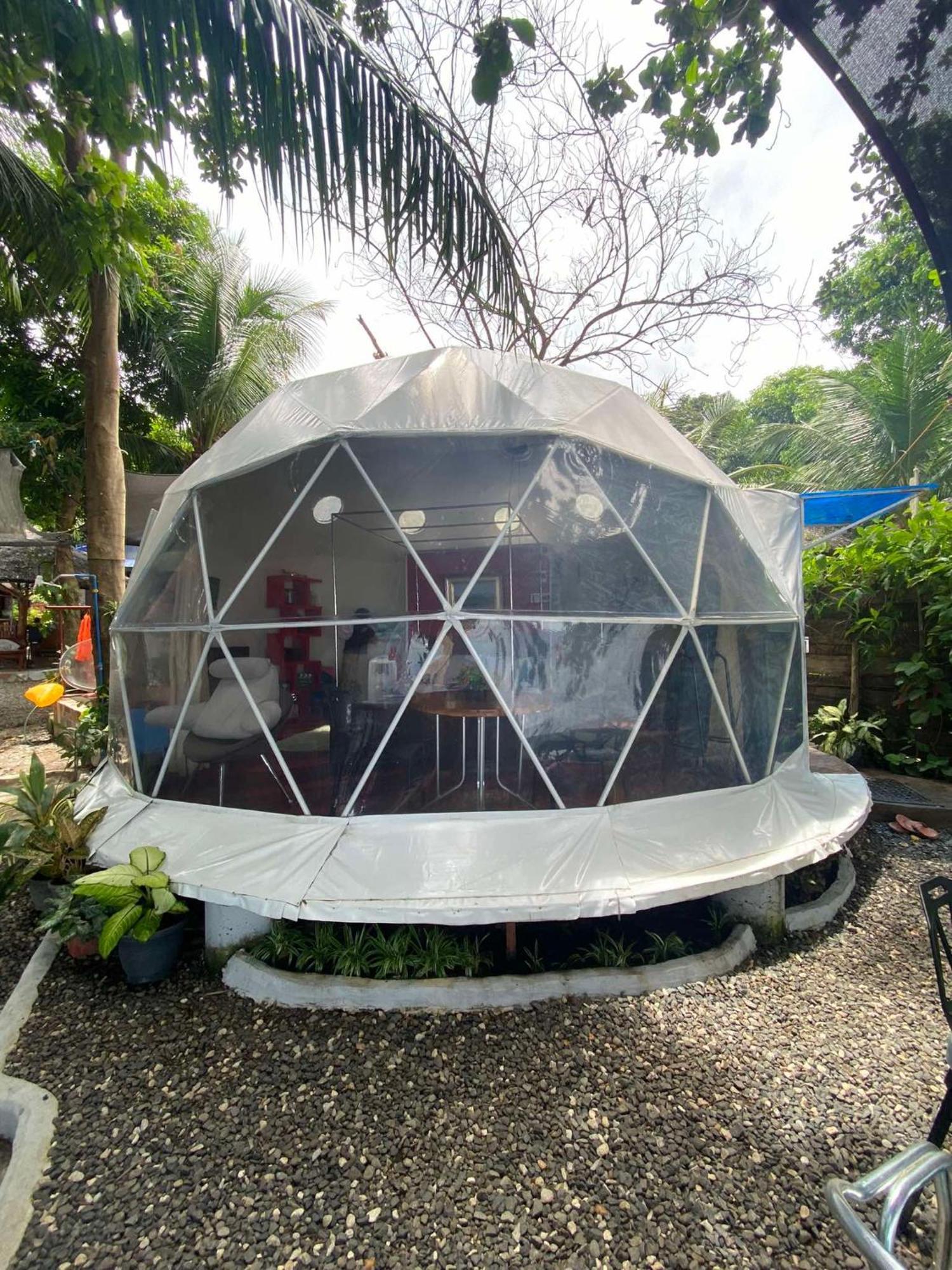 Glamping Dome Dauin Beach Resort Zewnętrze zdjęcie