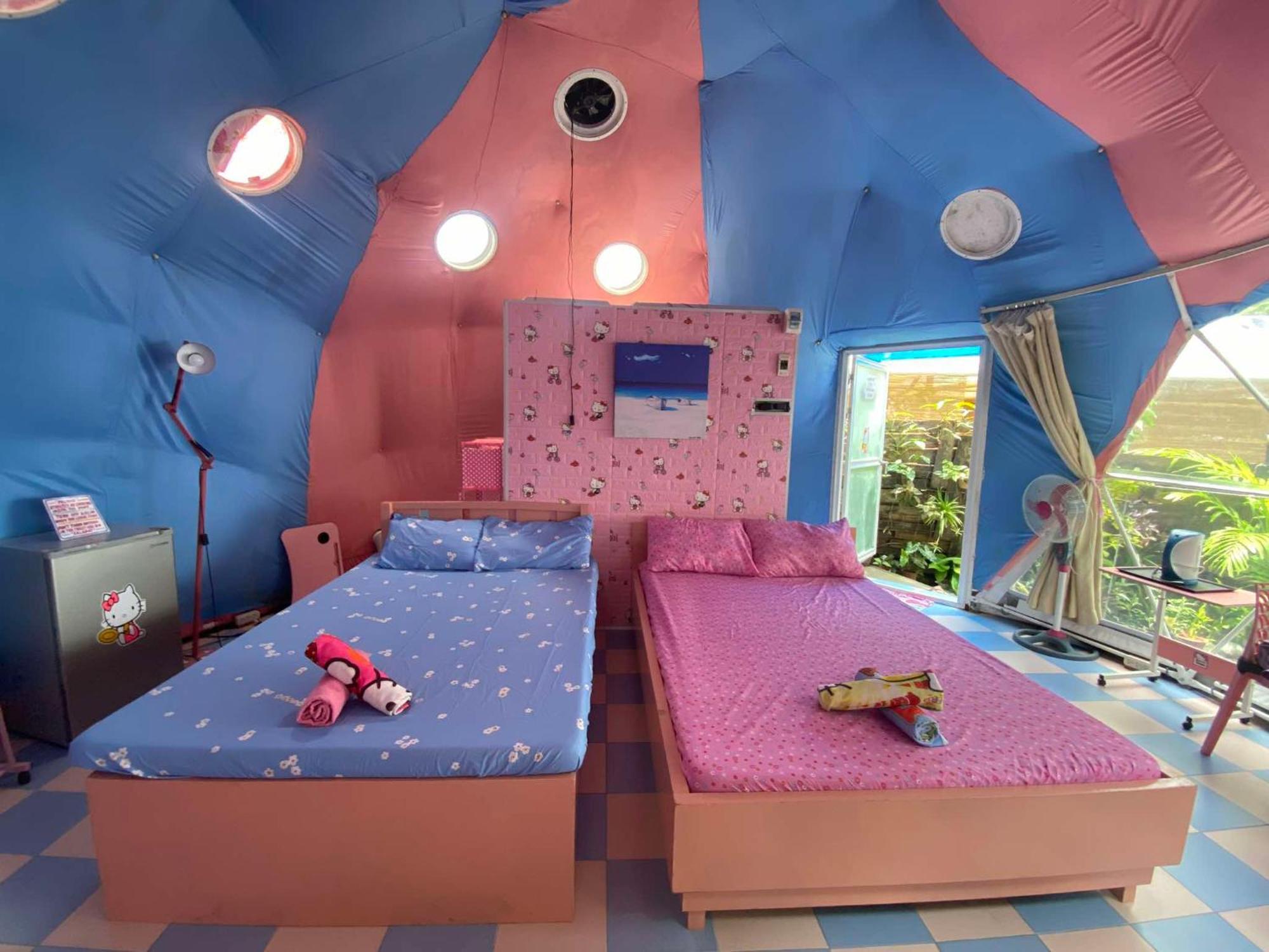 Glamping Dome Dauin Beach Resort Zewnętrze zdjęcie
