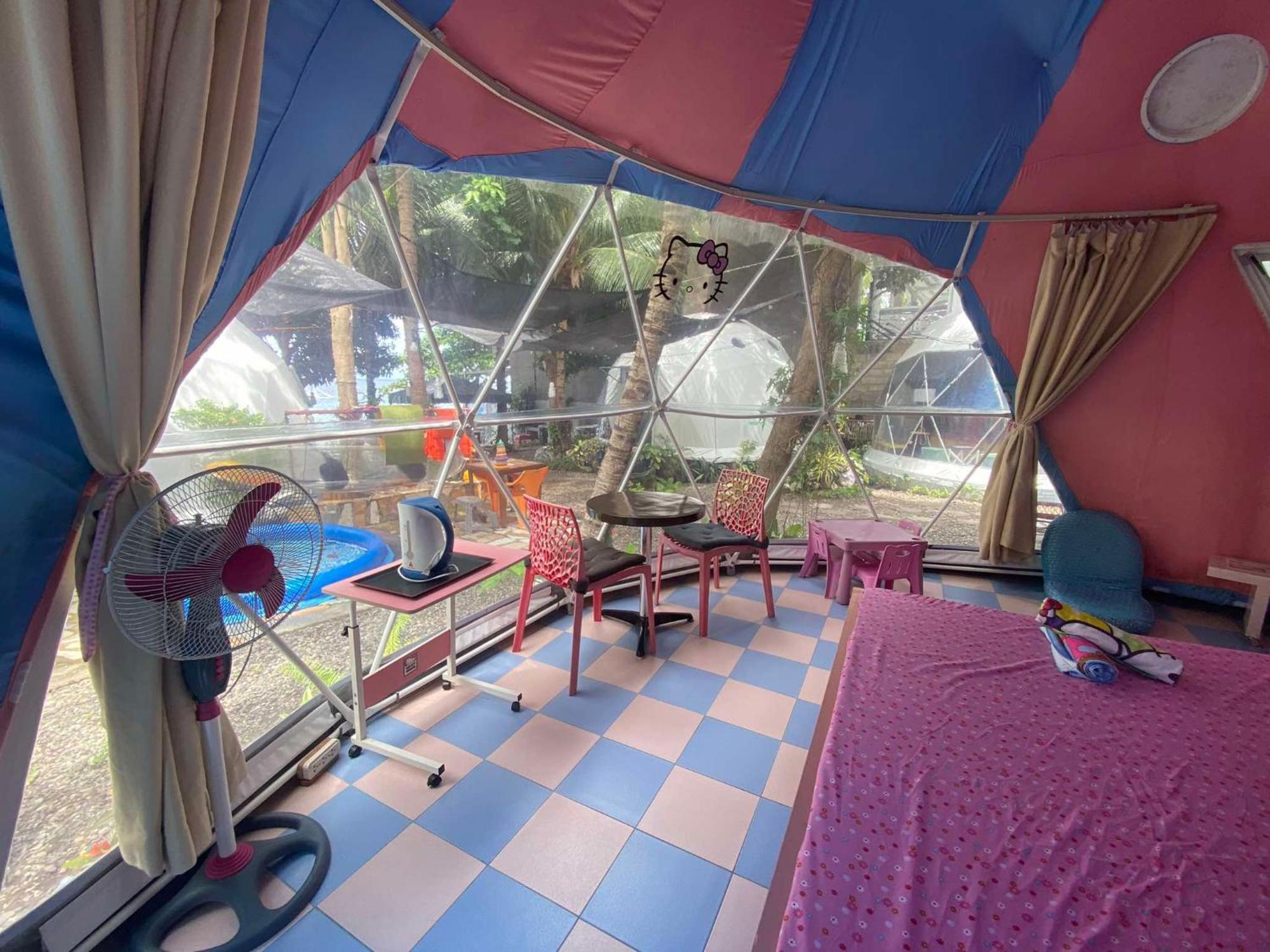 Glamping Dome Dauin Beach Resort Zewnętrze zdjęcie